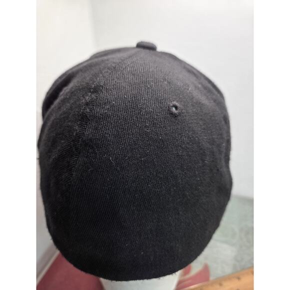 Metal Militia Motocross Hat FlexFit Sz L/XL Black Vintage Skull Racing Gearhead - Picture 4 of 10